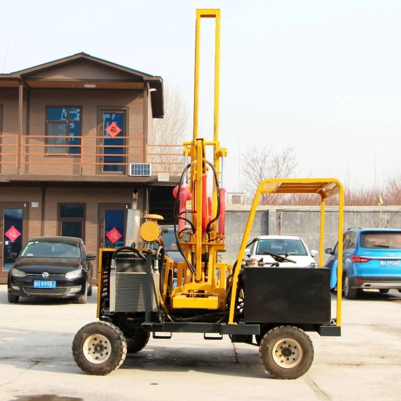 Compact Four-wheel Drive Integrated Pile Driving And Extracting Machine price