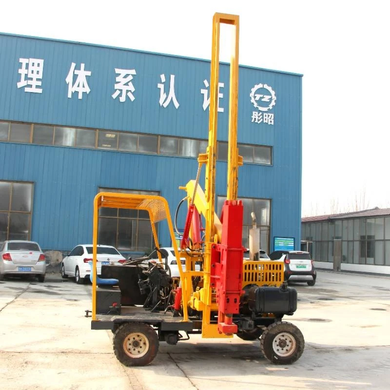 Compact Four-wheel Drive Integrated Pile Driving And Extracting Machine suppliers